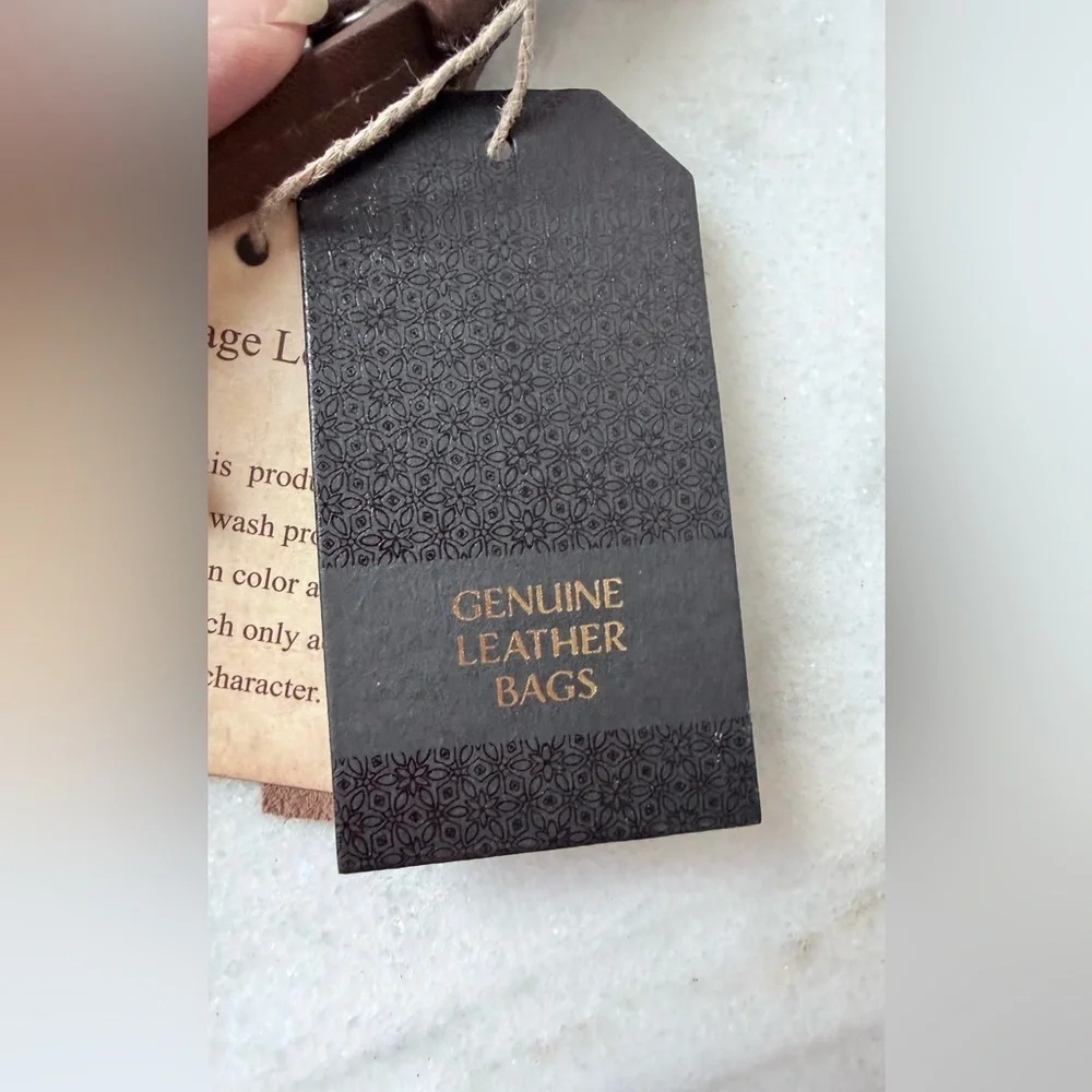 genuine leather bags sleek brown